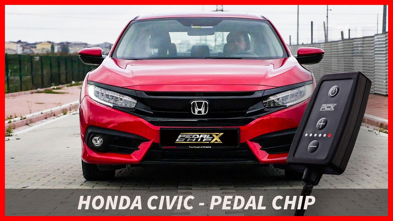 Honda Civic FC5 1.5 Turbo VTEC RS Pedal Chip Tuning Installation Test